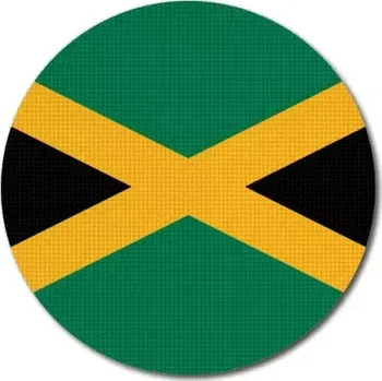Vlajka Pelisport Jamajská vlajka kulatá ø 45 mm
