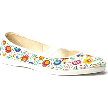 Dívčí obuv Cvičky/jarmilky TOGA lidové bílá Velikost: 21,5