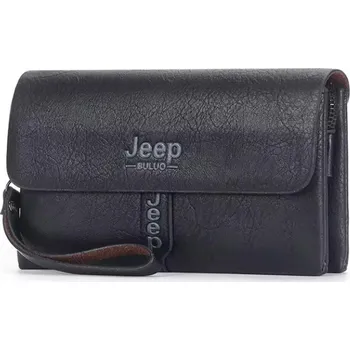 Aktovka na dokumenty Amparo Miranda® Kožená etuje Jeep Buluo JB815, Barva černá