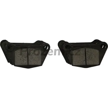 Brzdová destička Sada brzdových destiček 8 ks, 155x18x90 mm pro Deutz Fahr, 0437735210, 04377352