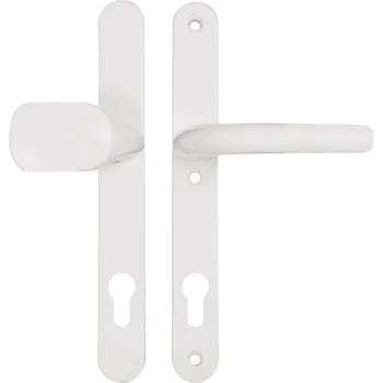 Dveřní kování RHD.005.92.F9016 klika pro plastové dveře Bílá 92mm