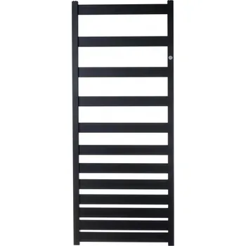 Radiátor Radiátor BELTI 40x157,3 cm 491 W černý klasické (spodní) připojení RADBEL401631
