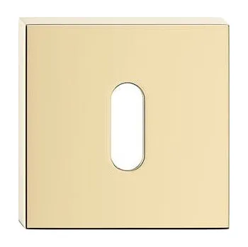 Dveřní kování Dolní štít na klíč lesklá mosaz SZQMBK