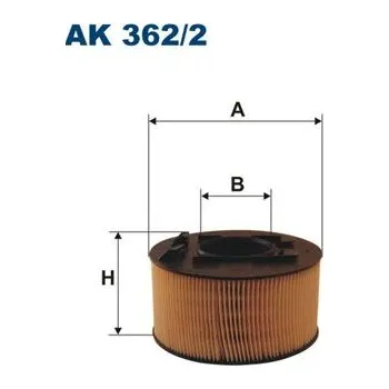 Vzduchový filtr Vzduchový filtr FILTRON AK 362/2