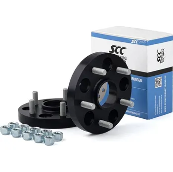 Tuning Rozšiřovací podložky SCC 20mm 5/120 - 72,6 mm 14514W Elox černé