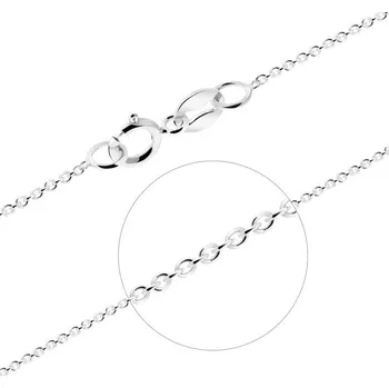 Řetízek Cutie Jewellery Jemný řetízek z bílého zlata Anker Z0012 40 cm + 2 měsíce na vrácení zboží