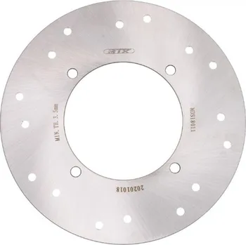 Brzda pro motocykl MTX PARTS ZADNÍ BRZDOVÝ KOTOUČ POLARIS SPORTSMAN 400/500/600/700/800 '03-'06 (218X105X4MM) (4X8,5MM)