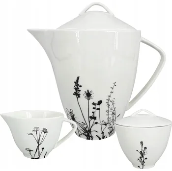 Konvice na čaj Konvice na čaj by inspire Garden porcelán 1,6 l