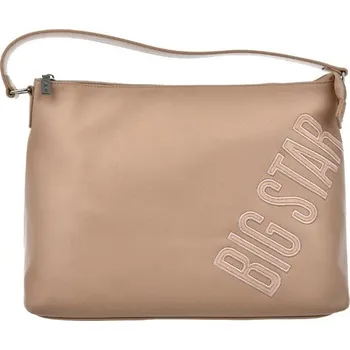 Kabelka Dámská Kabelka Big Star NN574116 Barva: Béžová, Velikost: ONE SIZE