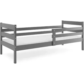 Postel BMS GROUP Dětská postel Eryk - 1 osoba, 80x190 bez úložného prostoru bez matrace – Grafit