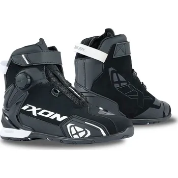 Moto obuv dámské moto boty IXON BULL 2 WP, černé/bílé Velikost: 39
