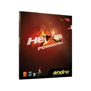 Stolní tenis Andro - Hexer Powersponge Barva: Černá, Tloušťka houby: 2,1