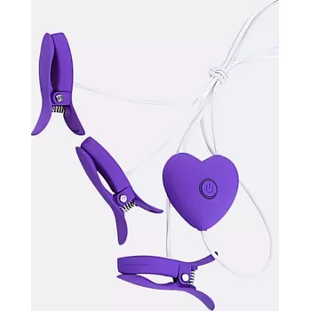 Vibrační skřipce na bradavky a klitoris S-Hande Detector