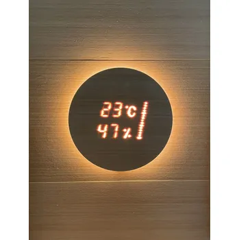 Cariitti Aspectu Hemlock RD, teploměr s vlhkoměrem a digitálním časovačem