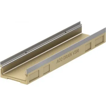 Odvodňovací žlab ACO MultiDrain V200S 235 x 120 x 1000 mm