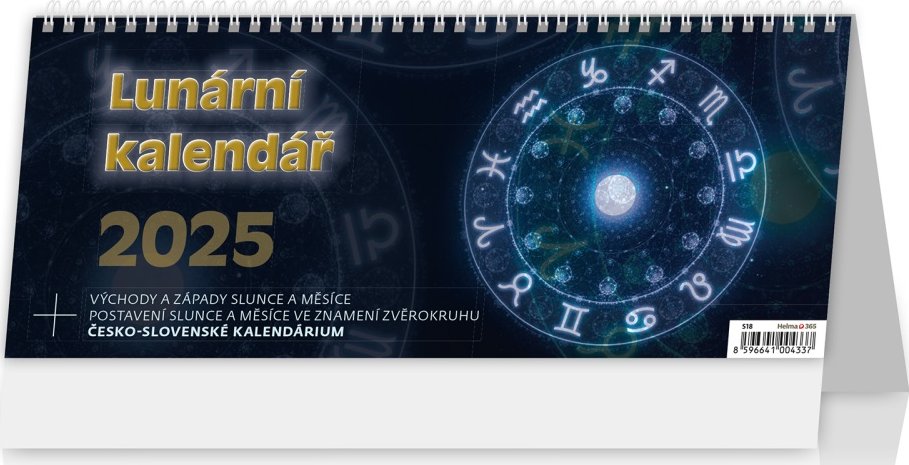 Helma365 Stolní kalendář Lunární 2025 od 66 Kč - Zbozi.cz