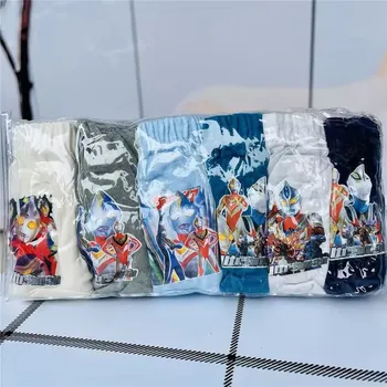 Marvel a DC Chlapecké slipy (balení 6 ks) s akčními hrdiny/pohádkovými postavičkami Motiv: Atm, Velikost: 3-4 roky/5-6