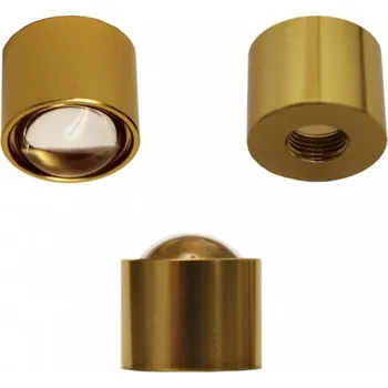 Noční světlo Cariitti CR-18 M8 zlatá, fitinka