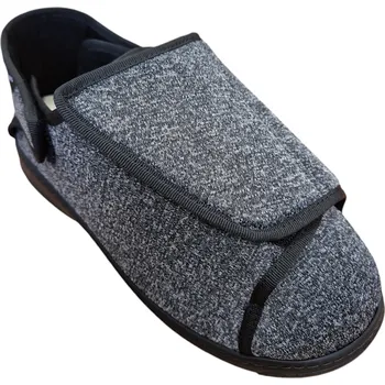 Dámská zdravotní obuv Domácí obuv na širokou nohu Podowell XAVIER šedé Velikost: 39