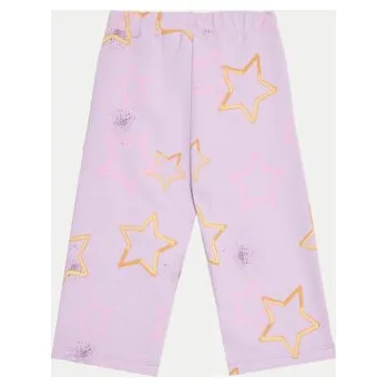 United Colors Of Benetton Teplákové kalhoty 39T6GF040 Fialová Relaxed Fit 98