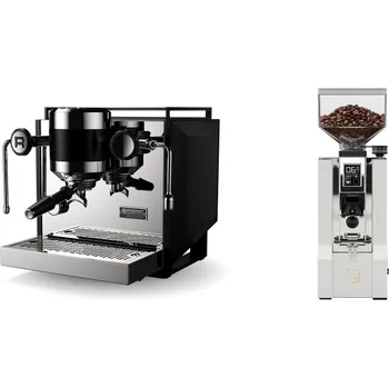 Kávovar Rocket Espresso Bicocca, black + Eureka Mignon XL, CR white