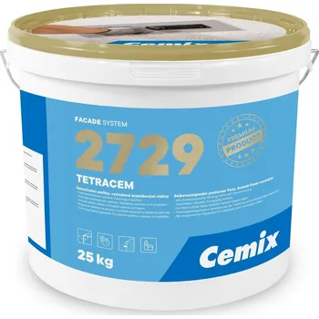 Omítka Cemix TETRACEM 2729 - příplatkové odstíny 1 / Zatíraná 2,0 mm