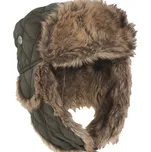 Mil-Tec Čepice zimní s kožešinou olive 57/58