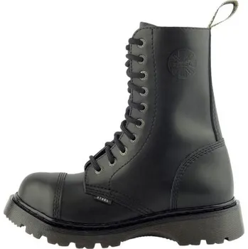 Těžké boty Steel boty 10 dírek 105/106/CL2 černá, velikost 38