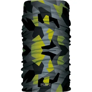 Šátek Unisex šátek MATT 5820 Scarf Coolmax Eco geom.camo green-863