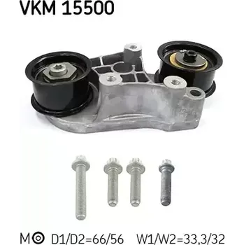 Motor automobilu SKF Napínací kladka - ozubený řemen SK VKM15500