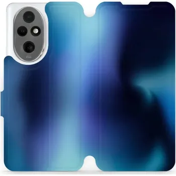 Pouzdro na mobilní telefon Flipové pouzdro Mobiwear - Honor 200 - VP68S Modrý odstín (Knížkové flip pouzdro, obal, kryt na mobil Honor 200 - VP68S Modrý odstín, materiál Umělá kůže + TPU - ochrana 360°, stojánek, silikonová vanička, magnetické zavírání)