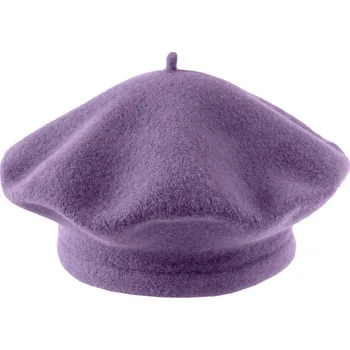 Čepice Dámský / dívčí baret Tonak 100% vlna, barva 32 vel. 11,5" (040481) fialová