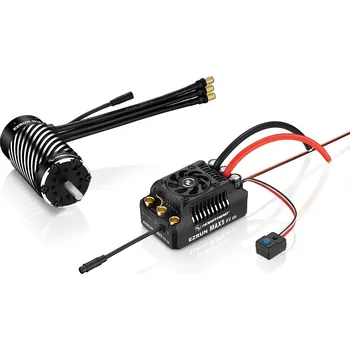 RC náhradní díl HOBBYWING car COMBO MAX5 HV G2 s EZRUN 56118SD 1100Kv - černý - expresní doprava