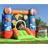 Skákací hrad Happy Hop Skákací hrad se skluzavkou 9070N 2,8 x 1,9 x 2,1 m létající balóny