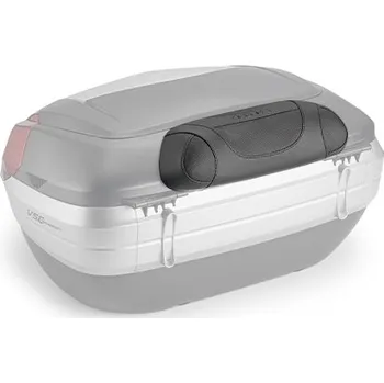 Zavazadlo na motocykl E 111b opěrka givi pro kufr e 55 maxia 3 a v 56 maxia 4, černá, s logem givi