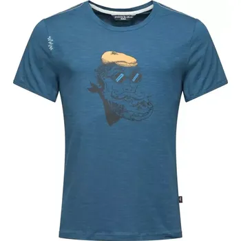 Pánské tričko Tričko Chillaz French Mountaineer 202512 Dark Blue M/48