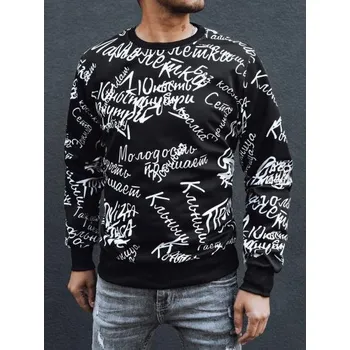 Pánská mikina Pánská mikina s kapucí LOM černá