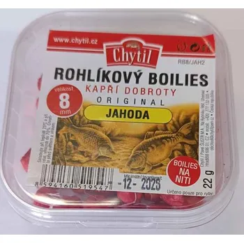 Boilies Chytil rohlíkové boilie 8mm / 22g Jahoda