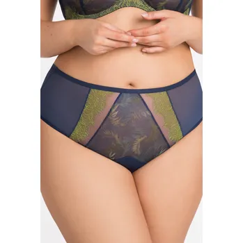 Kalhotky Dámské tmavě modré kalhotky Gorsenia ARIANNA, tmavě modrá 3xl i170_K799-DFI-GRA-3XL