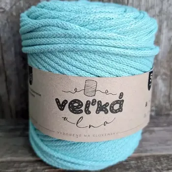 Příze Velká vlna Špagát 5mm Máta (Špagátová příze 5mm Máta)