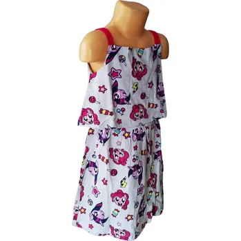 Dívčí šaty Eplusm Dívčí šaty MY LITTLE PONY šedé Barva: Šedá, Velikost: 98