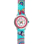 CLOCKODILE Tyrkysové dívčí dětské hodinky MOTÝL CWG5182