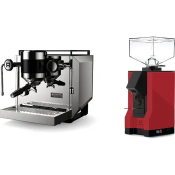 Kávovar Rocket Espresso Bicocca, stainless silver + Eureka Mignon…