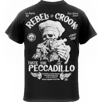 Pánské oblečení YAKUZA PREMIUM Tričko YAKUZA PREMIUM 3610 PECCADILLO černá