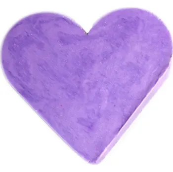 Koupelová kosmetika Srdíčkové mýdlo pro hosty - Levandule, 20g