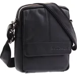 Pánská kožená taška přes rameno Sendi Design N-110 černá