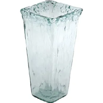 Váza Váza z recyklovaného skla PANDORA AUTHENTIC, průhledná , 16 x 33 cm (balení obsahuje 1ks)|Vidrios San Miguel|Recycled Glass