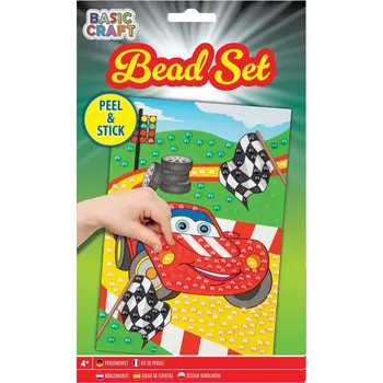 Puzzle GRAFIX Korálkový obrázek Auto 21x14,5cm