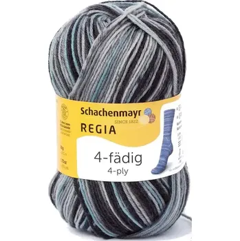 Příze Regia 4-Ply Color 7390 fog color (Ponožková příze Regia 7390 fog color)