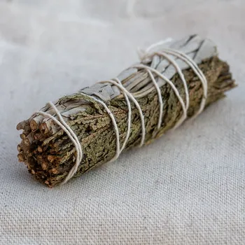 Čajovna Bílá šalvěj &&nbsp;cedr – vykuřovací svazek